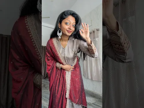 Outfit- 189 🤎🤍 #saree #collegehaul #minivlog #collegelifememes #grwm #indianattire #getreadywithme
