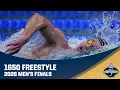 NCAA record in men s 1650 freestyle 2026 NCAA swimming championships