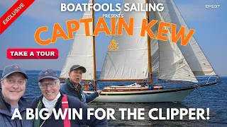 This Clipper 36 Sailboat Is A WINNER! A 1971 Cheoy Lee built Bluewater Cruiser  | $45k | FULL TOUR