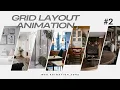 Master Grid Layout Animation with