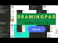 Drawing Canvas With Javascript for Mobile touch Events HTML JS Drawing Canvas Tutorial - Part 02