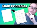 Printable Math Worksheets Generator Create for Personal Use or to Sell in Your Printables Business