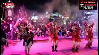 dayak apache macan putih lor lapangan campurdarat live kepuh 2024 featuring sb audio