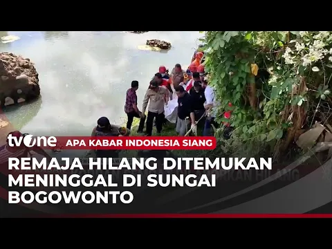 Nahas! Remaja di Purworejo Ditemukan Tewas Mengapung di Aliran Sungai