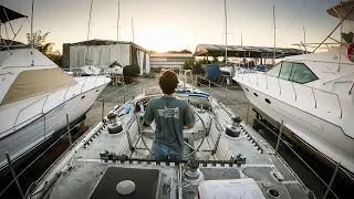 ⛵Our mast needed to go down (NOT A CHOICE) #090