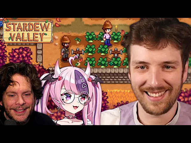 Video: THE FARM MUST GROW. Stardew Valley With Ironmouse & Pete (Part 3)