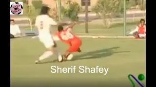 ميدو يصيب لاعب الاعلاميين اصابة بالغة بعد تدخل عنيف عام      دندنها