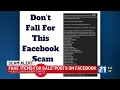 The Pueblo County Sheriff s Office warns of fake items for sale posts on Facebook