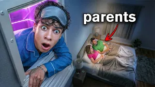 How Long can I SECRETLY Live in my Parents Bedroom?