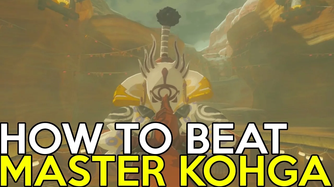 How to beat Master Kohga - Legend of Zelda Breath of the Wild