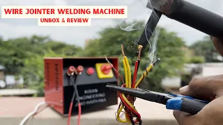 Kisan Engineering Wire Jointer Welding Machine – Unboxing & Full Review | Copper Wire Spot Welder