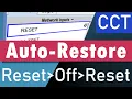 CCT Auto Restore Reset Point - Programming in Johnson Controls Controller Configuration Tool