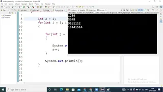 CoreJava - 37 in marathi pattern program 2