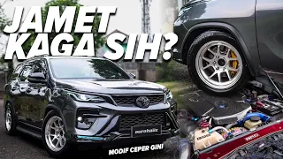 does a lower modification like this match toyota fortuner 2 8 grey