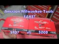 Amazon MILWAUKEE Tools FAKE or THE SAME Half Price