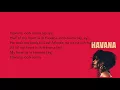 Download Lagu HAVANA : Camila Cabello (NO RAP VERSION) LYRICS