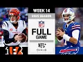 Game of the Week Cincinnati Bengals vs Buffalo Bills FULL GAME NFL 2025 Season Week 14