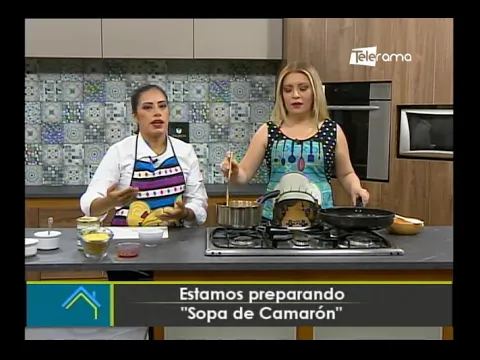 Hoy en la Cocina: Sopa de camarón