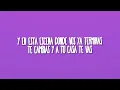Roze & Tiago PZK & Un Poco de Ruido - QUIERO SER (Letra/Lyrics)