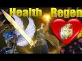 Dark Souls 3 Lothric Knight Greatsword Blessed Gem PvP - Health Regen Build Of POWER