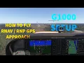 How to fly an RNAV RNP GPS LPV Approach Tutorial MSFS 2024