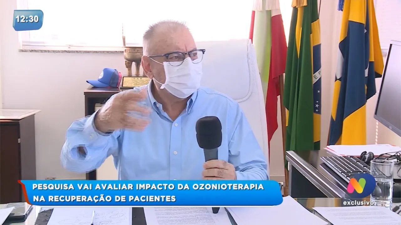 Prefeito de Itajaí lamenta deboches sobre ozonoterapia como tratamento Covid-19`