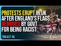 Download Lagu Protests Erupt In UK After England's Flags Removed By Government For Being Racist
