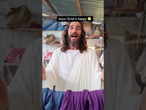 Jesus is happy