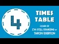 4 Times Table Song Cover of I m Still Standing by Taron Egerton
