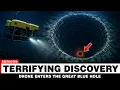 An Underwater Drone Entered the Great Blue Hole What It Captured Left Scientists Terrified