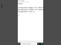 How to fit background image in webpage using CSS tag in Notepad CSS background img