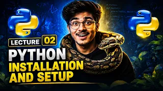How to Install Python VS Code Setup Lecture 02 Python for Beginners in Hindi