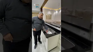 تركيب حوض المطبخ تحت الرخام شياكه و نظافه 