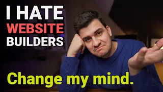 I hate website builders change my mind