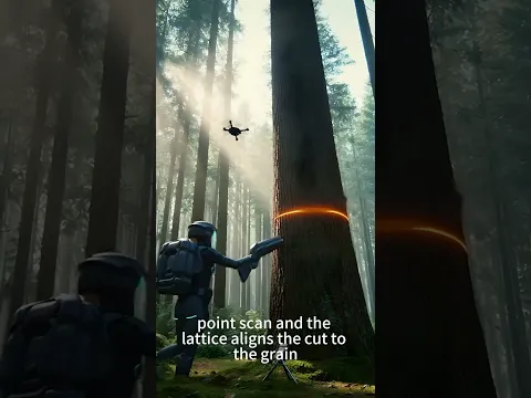 How Laser Cuts Giant Trees in Seconds Quantum Laser Cutting Machines Defy Imagination