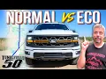 MPG SURPRISE Does Eco Mode ACTUALLY Do Anything in Your Truck