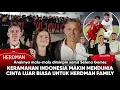 Lagu Dunia Sesempit Itu, Istri \u0026 Anak Herdman Kaget dgn Keramahan INDONESIA: Baru Tiba Langsung Dicintai