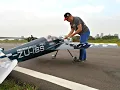 Lagu YAK-55SP CARF  Giant scale1/3  MOKI 300cc 5 Cylinder  Eng stall Pilot Ip Wang