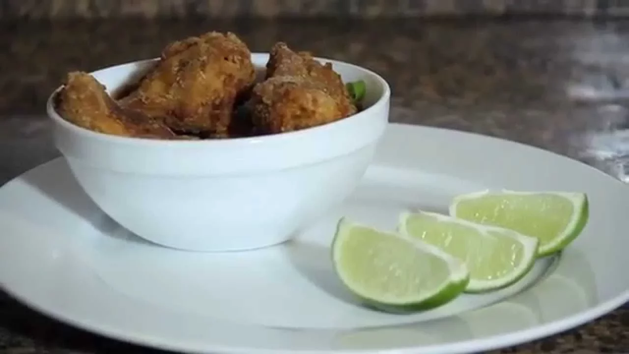 PILOTO DA COZINHA DA SU SHIMO DRUMET DE FRANGO CROCANTE