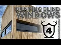 Hunting Blind Windows Zero 4 Outdoors Windows For DIY Deer Stands