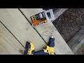 Repair of back deck with Pressure Treated Lumber from Lowes Home Improvement Part 2