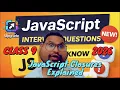 JavaScript Closures Explained CLASS 9