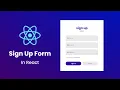 How To Make Sign In Sign Up Form Using React JS ReactJS Login Registration Form