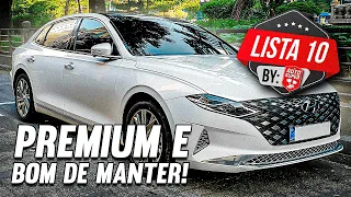 10 CARROS PREMIUNS MAIS "TRANQUILOS" DE MANTER (by inscritos)