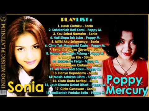 Download MP3 Sonia \u0026 Poppy Mercury - Penyanyi Wanita Indonesia Yang Pernah Menguasai Musik Malaysia