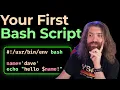 Finally Scripting your first Bash Script - Bash Scripting Course pt12