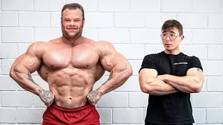 РУССКИЙ ХАЛК vs AKIMBO69 /  Качаем бицепс