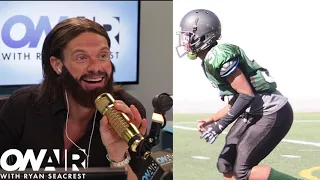 ryan talks to toni harris about her nfl aspirations on air with ryan seacrest