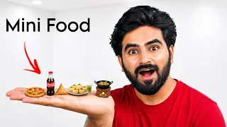 Tiny Food Cooking Challenge | क्या इतना छोटा खाना बन पाएगा ? 😱