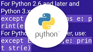 How do I print an exception in Python